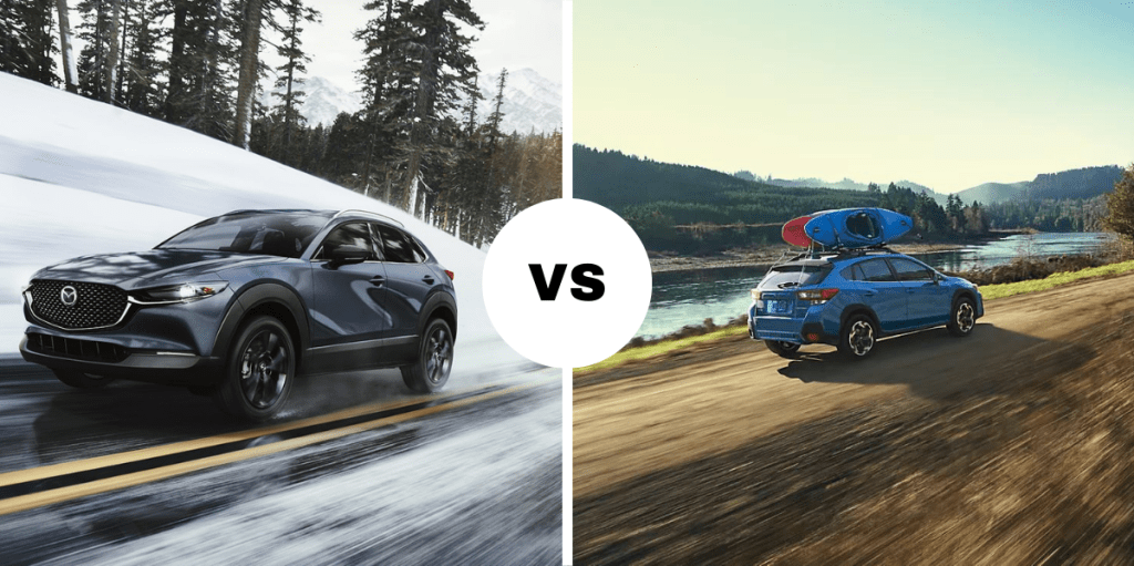 Comparing Crossovers: Analyzing the 2024 Mazda CX 30 vs. Subaru Crosstrek for SUV Buyers
