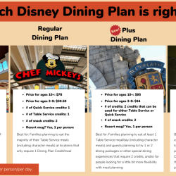 Managing Meal Credits: Disney Dining Plan Credits 2024 – Utilizing Dining Credits Effectively