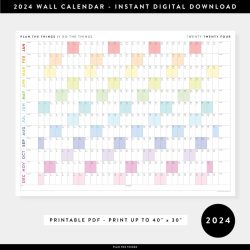 Planning Ahead: Promotional Wall Calendars 2024 – Organizing Your Year with Style